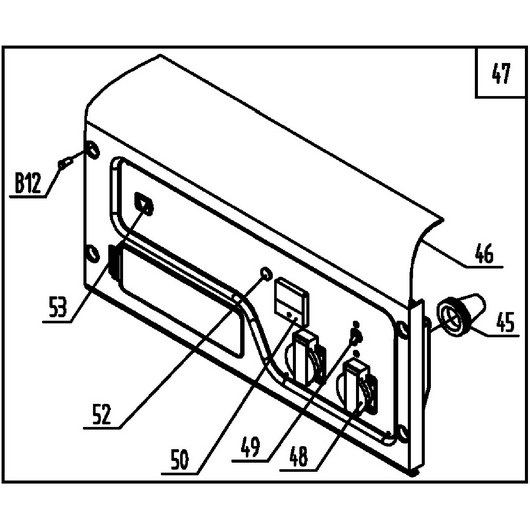 Панель управления Champion GG3301C